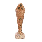 گلدان فیروزه کوبی مسی